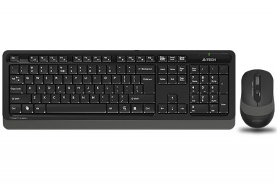 Клавиатура+мышь A4tech Fstyler FG1010S-Black-Grey USB Wireless