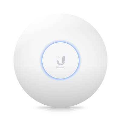 Точка доступа Ubiquiti UniFi U6+ and PoE адаптер U-POE-at-EU 30W