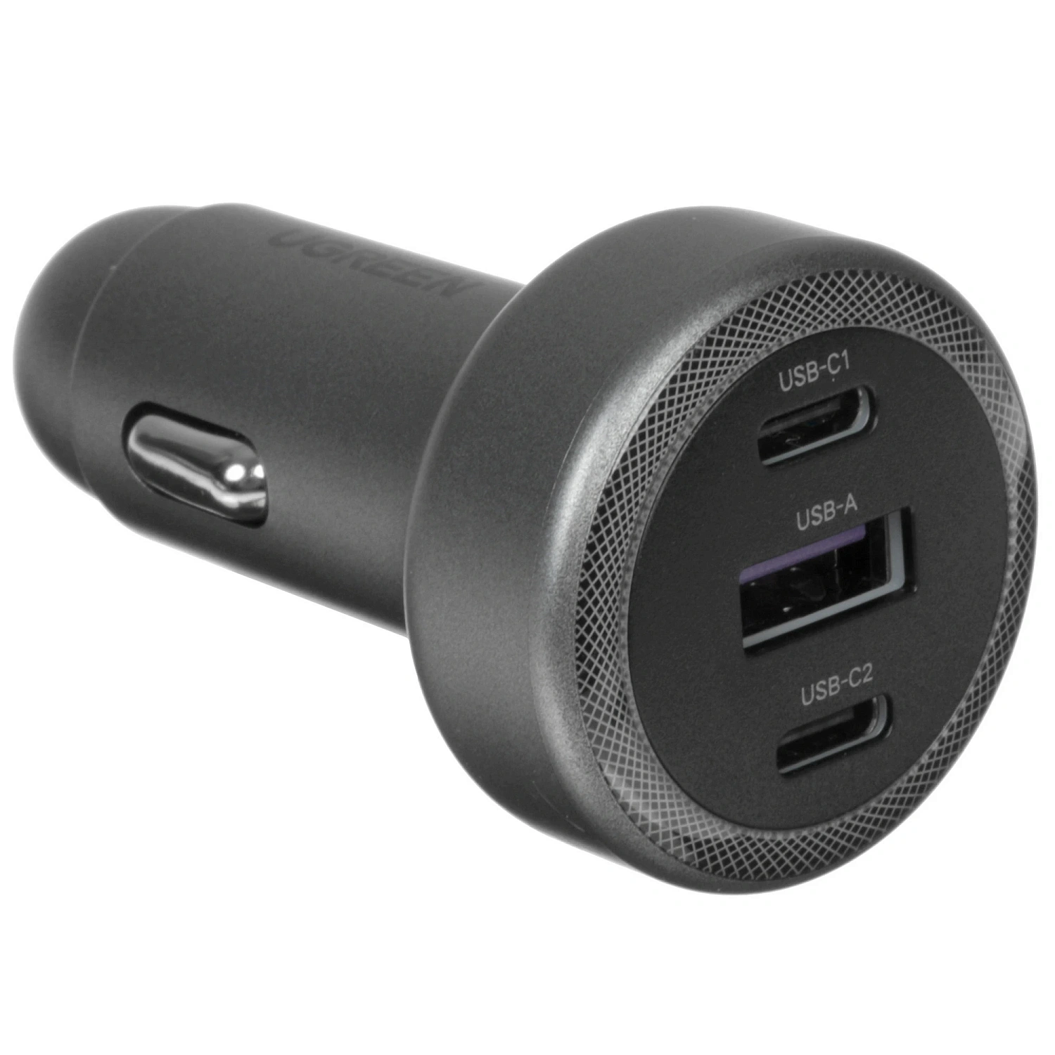 Зарядное устройство автомобильное UGREEN (45843) 2*USB-C+USB-A 30W EC307 фото