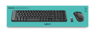 Клавиатура+мышь Logitech Wireless Desktop MK220 920-003169