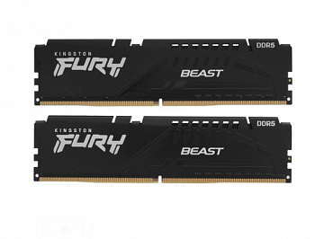 DIMM 64Gb DDR5 5600 MHz Kingston Fury Beast (2x32Gb) (KF556C40BBK2-64)