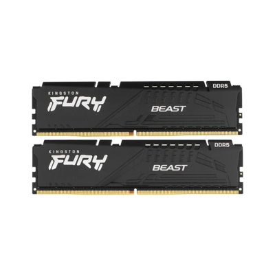 DIMM 64GB DDR5 kit 6000MHz Kingston Fury Beast  (2x32GB) (KF560C36BBEK2-64)