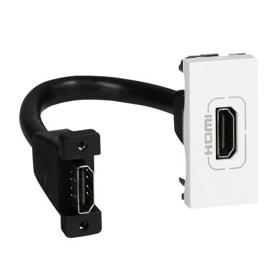 Розетка Legrand 078778 Роз. HDMI со шнуром 1М бел MSC (078778)