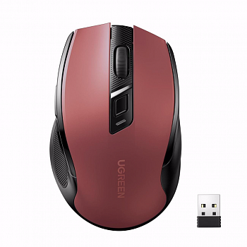 Мышь Ugreen MU006(15065) Red, USB (Wireless)