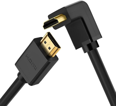 Кабель HDMI to HDMI 90град 2m HD103 (UGREEN) 10173