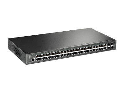 Коммутатор управляемый TP-Link T2600G-52TS (TL-SG3452) 48 портов RJ45 10/100/1000+ 4SFP