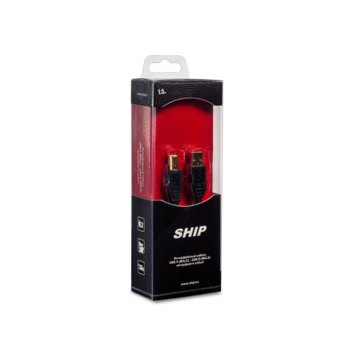 Кабель USB тип А-В 1.5м (Ship)