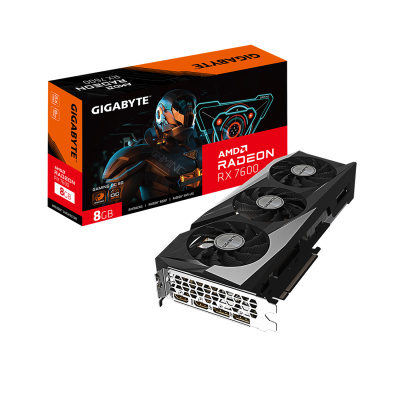 Видеокарта Gygabyte RX 7600 GAMING OC 8G (GV-R76GAMING OC-8GD)