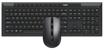 Клавиатура+мышь Rapoo 8210M Wireless (black)