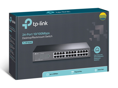 HUB (24TP) TP-Link TL-SF1024D 10/100Mbit