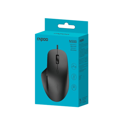 Мышь Rapoo N500 USB (black)