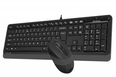 Клавиатура+мышь A4tech F1010-grey Fstyler USB