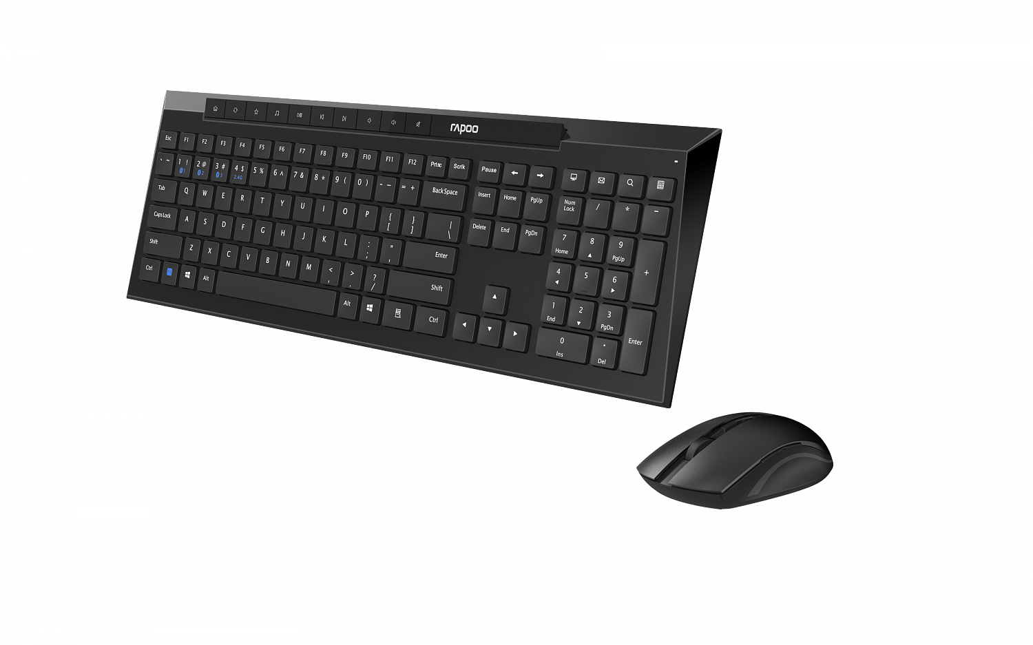Клавиатура+мышь Rapoo 8210M Wireless (black)