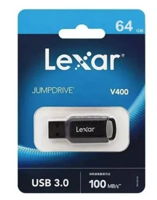 Flash DRIVE USB 64GB V400 Lexar USB 3.0 фото