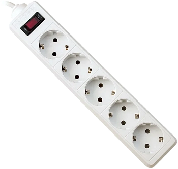 Сетевой фильтр Defender 5m Белый