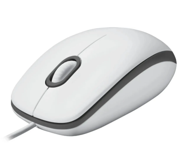 Мышь Logitech M100 Optical USB 910-006764 White