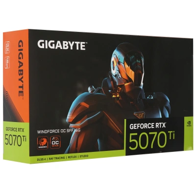Видеокарта Gigabyte RTX5070Ti WINDFORCE SFF 16G GDDR7 (GV-N507TWF3OC-16GD)