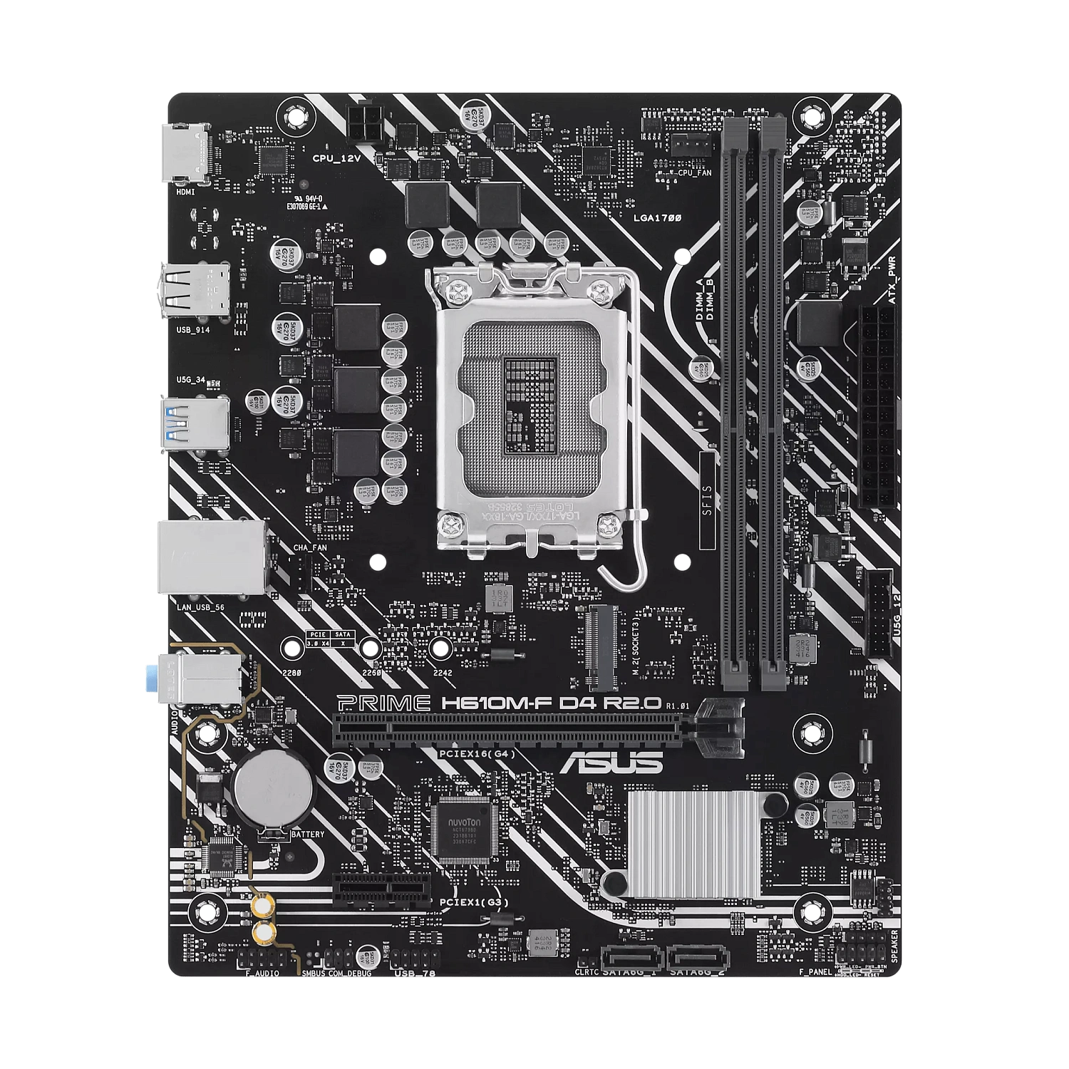 MB ASUS PRIME H610M-F D4 R2.0 (s1700)