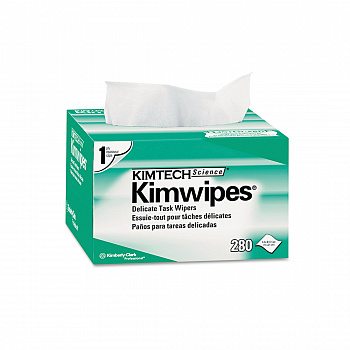Салфетки безворсовые Kimtech-kimwipes для очистки волоконнооптических коннекторов