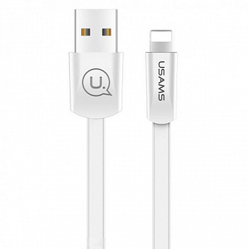 Кабель Lightning to USB SJ226USB02 (USAMS) white СПЕЦ ЦЕНА