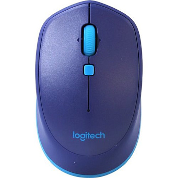 Мышь Logitech M535 Blue (синяя, Bluetooth, 1000dpi, 1 батарея типа AA)
