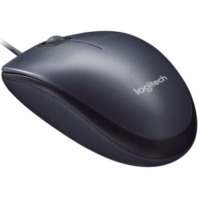 Мышь Logitech M90, Grey, USB