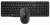 Клавиатура+мышь Rapoo X1800S Wireless (black)