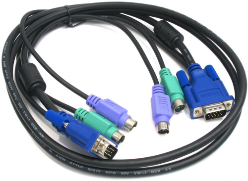 Комплект кабелей для KVM переключ (1.5 м) СПЕЦ ЦЕНА