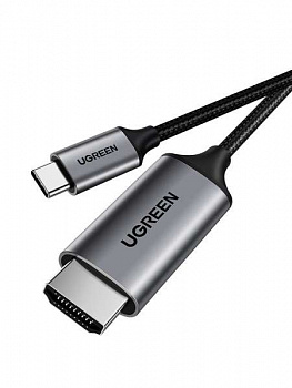 Кабель USB 3.1 (m) Type C to HDMI 1.5 m MM142 (50570) UGREEN