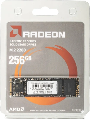 SSD 256Gb AMD Radeon R5 M.2 SATA (R5M256G8)