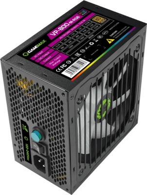 Блок питания P4 (800W) Gamemax VP-800-M-RGB