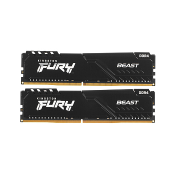 DIMM 32GB DDR4 3200MHz Kingston Fury Beast KF432C16BB1K2/32WP (2x16Gb)