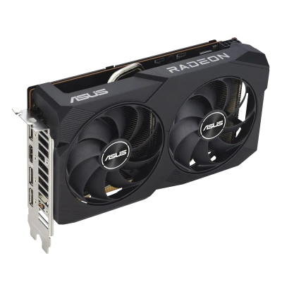 Видеокарта Radeon RX 7600 8Gb GDDR6 (ASUS) (DUAL-RX7600-O8G-V2)