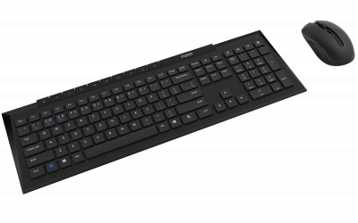 Клавиатура+мышь Rapoo 8210M Wireless (black)