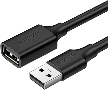 Кабель USB(m) - USB(f) удлинитель 2.0  1m US103 UGREEN 10314