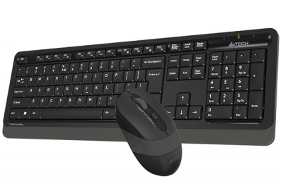 Клавиатура+мышь A4tech Fstyler FG1010S-Black-Grey USB Wireless