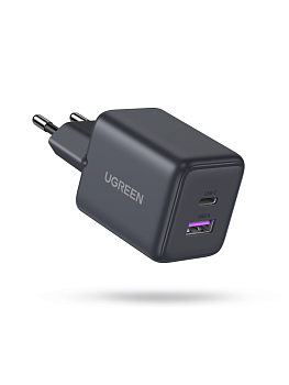 Зарядное устройство Ugreen X516 (65014) 1xUSB-C+1 USB, 30W