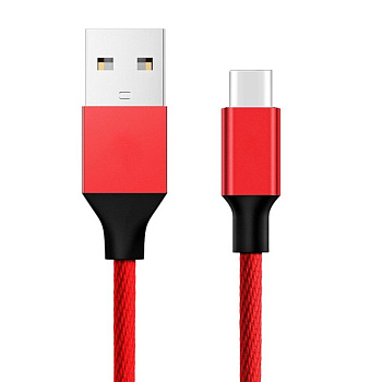 Кабель Micro USB to USB USAMS SJ224USB02 red