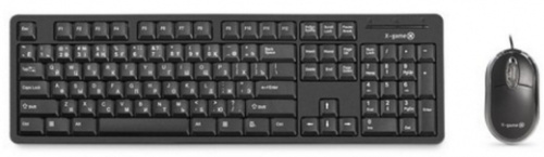 Клавиатура+мышь X-Game XD-1100OUB Black USB