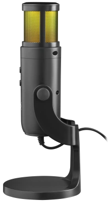 Стрим Микрофон Defender Galactar GMC 250, USB.LED Черный