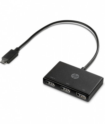 Адаптер HP Europe/USB-C to 3 USB-A Hub Z6A00AA СПЕЦ ЦЕНА