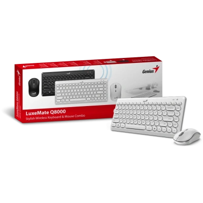 Клавиатура+мышь Genius Luxemate Q8000 Wireless (black)