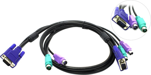 Комплект кабелей для KVM переключ DKVM-CB (1.8м) СПЕЦ ЦЕНА